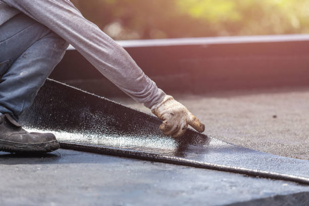 Professional Emergency Waterproofing technician working in Topeka, IN